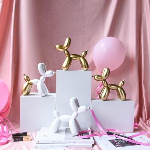 Nordic Style Creative Balloon Dog Living Room Bedroom TV Cabinet Decorated Animals to Arrange A Birthday Gift Home Decoration