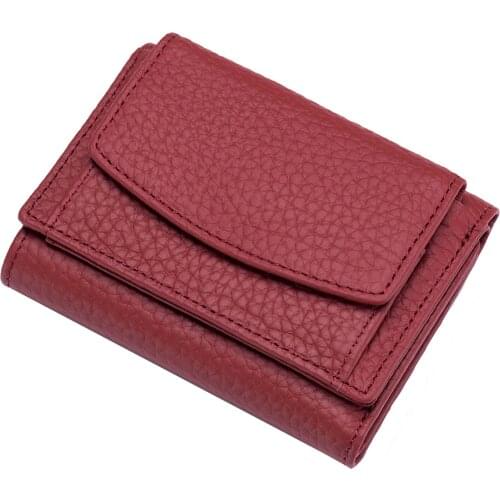 Pouch Lichee Pattern Mini Coin Pocket Wallet Faraday Bag Anti Scanning Women Purse Soft Card Holder Portable Artificial Leather