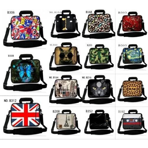 Laptop Bag 13 13.3 14 15.6 Inch Waterproof Notebook Bag Sleeve For For Macbook Air Pro 13 15 Computer Shoulder Handbag Briefcase