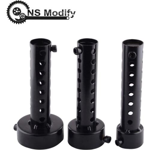 NS Modify 35/48/60mm Outlet Diameter Noise Sound Eliminator Exhaust Motorcycle Adjustable Exhaust Muffler DB Killer Universal