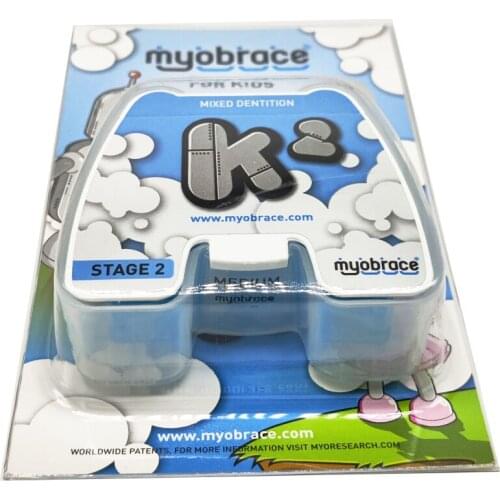 Dental Orthodontic brace K2 Mixed dentition/K2 teeth trainer appliance open bite Myobrace for Kids K2 orthodontic teeth trainer