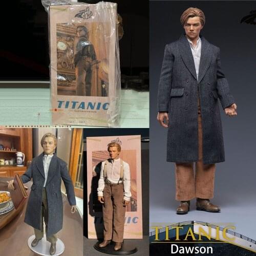 For Collection 1/6 Scale Full Set Titanic Jack Leonardo Male Action Figure CHONG C001 Doll Model for Fans Gifts