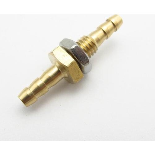 4mm Hose Barb Equal Bulkhead Brass Barbed Tube Pipe Fitting Coupler Connector Adapter For Fuel Gas Water
