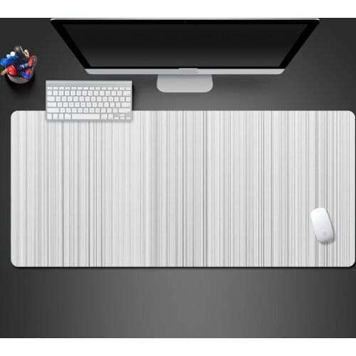 Advanced White Mouse Pad Professional Computer Game Players Big Play Pad Home Computer Keyboard Desk Mat Best Selling Gifts