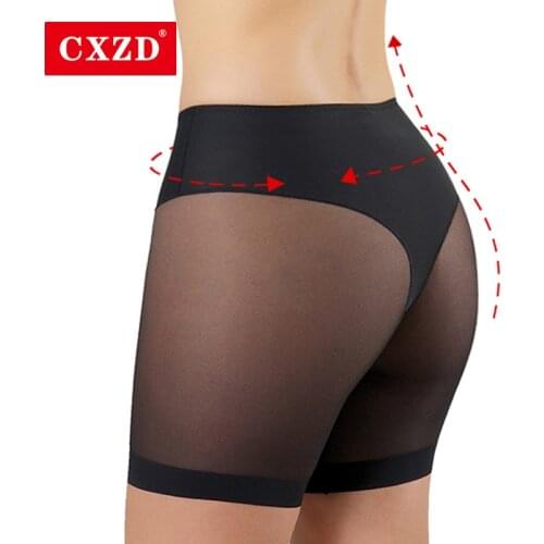 CXZD Ultra-Thin Slimming Control Panties Butt Lifter Waist Trainer Hip Enhancer Seamless Body Shaper Breathable Safety Underwear