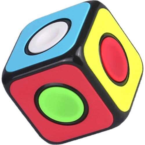 2021 QiYi 1x1 Magic Cubes Spinner Fidget Speed Puzzle Education Toys For Children