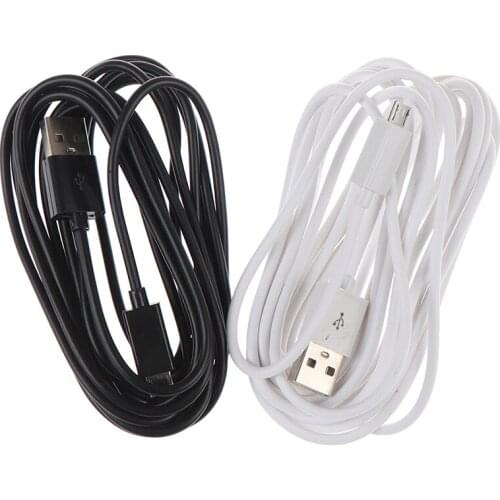 3M Extra Long Micro USB Charger Cable Play Charging Cord Line For Sony Playstation PS4 Wireless Controller Game Accessories
