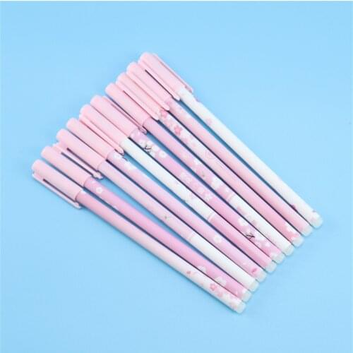 3pcs👍Cool Cartoon Blue Black ink Erasable Gel Pen Signature Pen Escolar Papelaria School Office Supply Promotional Gift