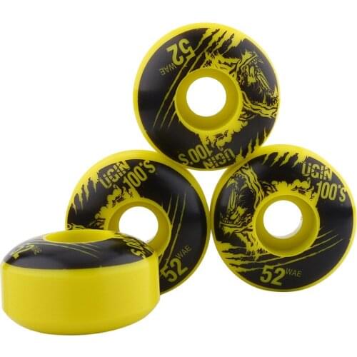 52mm x 30mm 4 pcs/set Outdoor Classic Durable PU Cruiser Longboard Skateboard Wheels Frosted Surface Skate Board Wheel