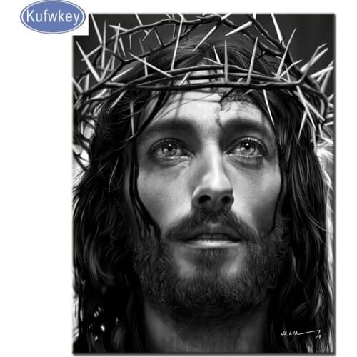 5d Diamond Painting Jesus Diamond Mosaic Sale Square Plant Rhinestone Embroidery Picture Of Rhinestones good man religion icon