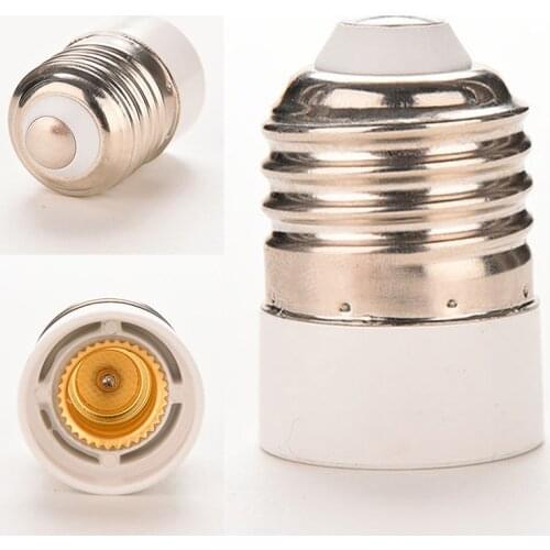 1pcs x E27 to E14 Bulb Base Lamp Socket Fitting Extender Converter Adapter Holder