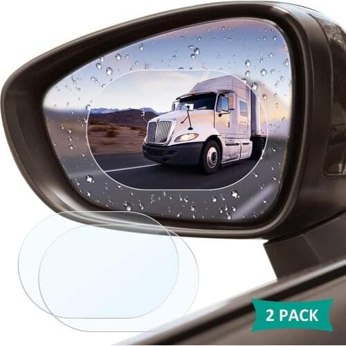 Car Rearview Mirror Protective Film Waterproof Rainproof Widely Compatible Anti-fog Anti- Anti-mist Rear View Mirror Film