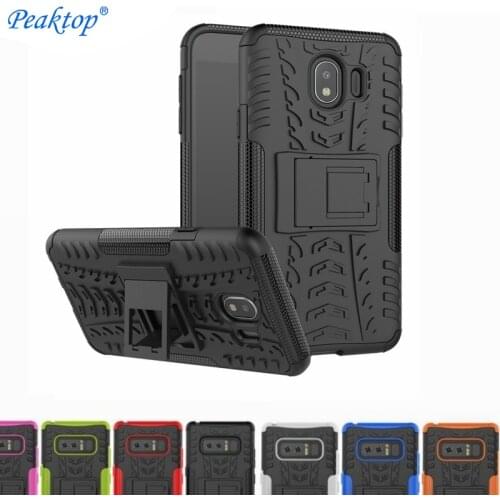 Heavy Duty Armor Holder Cover For Samsung Galaxy J4 J6 Plus J8 A6 A7 A8 A9 2018 S8 S9 A3 A5 J3 2017 J5 Pro J7 Prime J2 Core Case