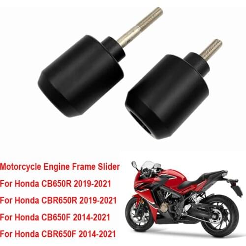 For HONDA CB650R CBR650R CBR 650R 2019-2021 Motorcycle Frame Crash Pad Engine Stator Sliders Protector CB650F CBR650F 2014-2021