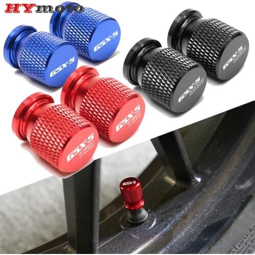 For SUZUKI GSX-S750 GSX-S1000 GSX-S GSXS 750 1000 All Yaer Motorcycles CNC Accessories Wheel Tire Valve Stem Caps Airtight Cover