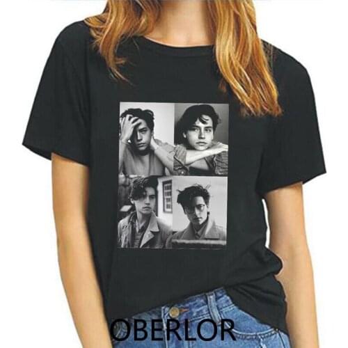 Cole Sprouse Vogue Style Aesthetic Summer T Shirt Vintage Harajuku Tshirt Plus Size New Kawaii Women T-shirt