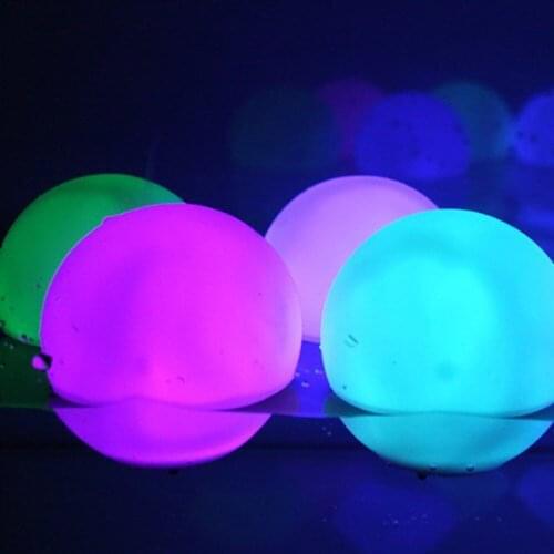 Giant Blow Up Holiday Pool Party LED Luminous Garden Large Inflatable Beach Toy Balloons Sport Ball Kids Outdoors Toy