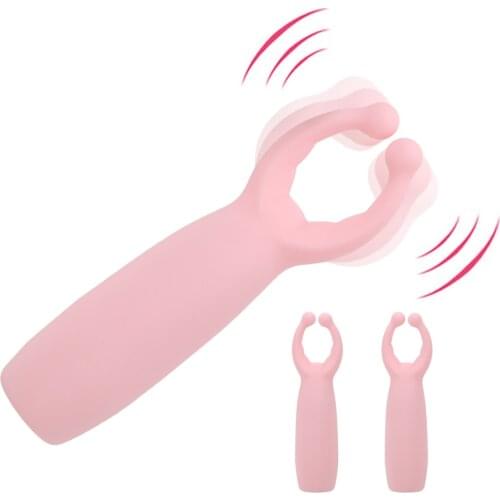 Sex Toys for Women Silicone 10 Speeds Female Masturbation Nipple Clamps Vibrator Rabbit Vibrator Clitoris Stimulation Massager