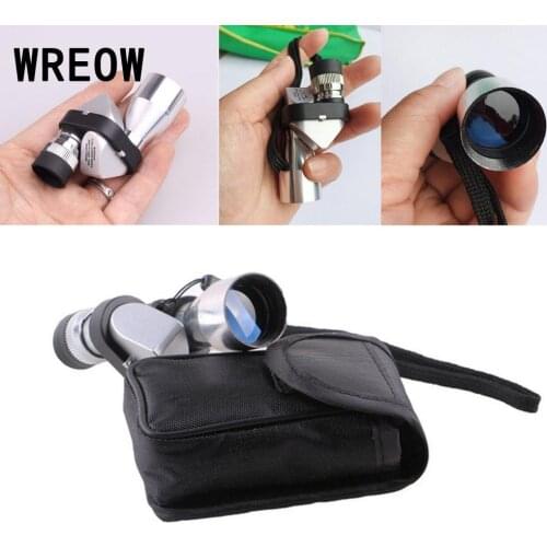 Pocket Mini Pocket 8x20 HD Corner Optical Monocular Telescope Eyepiece for Scientific wilderness expedition Outdoor Sport Hik D9
