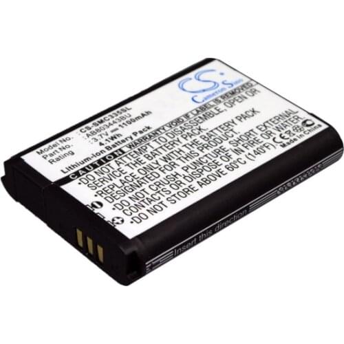 Cameron sino 1100mAh battery for SAMSUNG GT-C3350 Solid Xcover Xcover C3350 AB803443BU