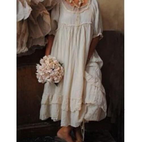 Lugentolo Loose Summer Dresses