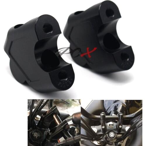 Motorcyle Handlebar Risers Bar Clamp Adapter For Suzuki GSF 1250S 07-16 SV650 SV1000 03-07 V-STROM DL250 GW250 S/F 2013-2017