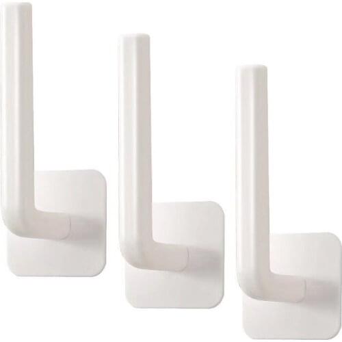 Multi-Functional Non-Punching Hook Wall Hanging Hook Toilet Seamless Sticky Hook Storage Rack Clothes Hook