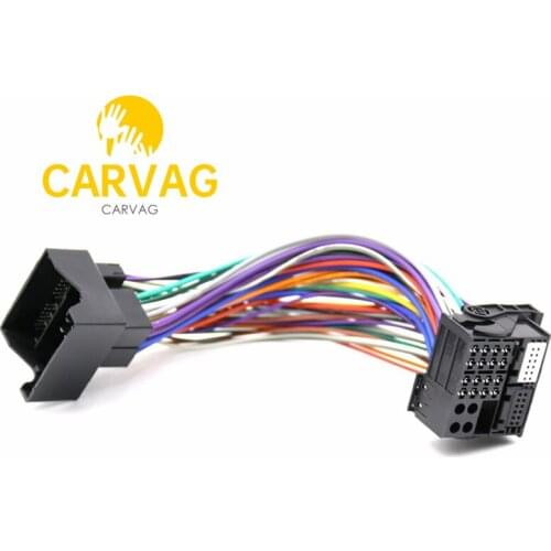 Upgrade Quadlock Extension 40 pin Adapter Cable For VW Golf VI Jetta 5 6 MK5 MK6 Passat B6 B7 TIGUAN RCD330 RCD510 RNS510