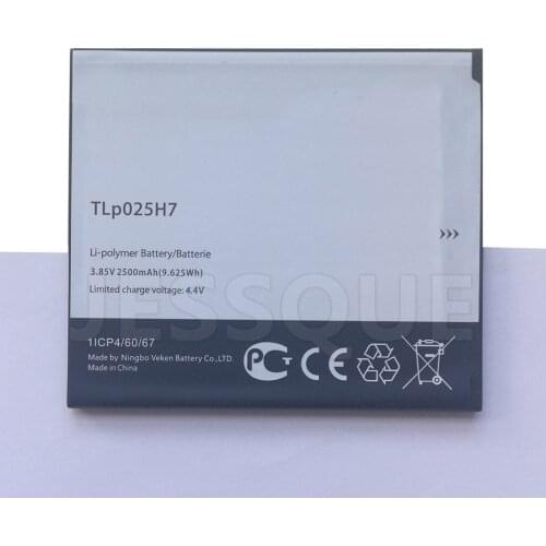 Original 2500mAh TLp025H1 TLp025H7 battery For Alcatel 5051 Pop 4 (5.0) OneTouch POP 4 OT-5051X OT-5051D Batterie Accumulator