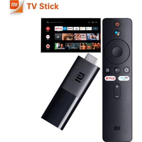 Original Xiaomi Mi TV Stick Plug Easy Setup 1080p App Netflix Google Assistant Voice Search Data Saver Chromecast Latest Android