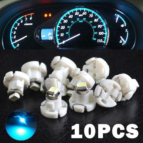 Light T4.2 10mm Bulbs 10x 12-14VDC Repalce Wedge Automotive Car Climate