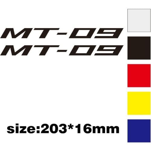 Reflective sticker helmet decorative motorcycle fit for mt09 yamaha