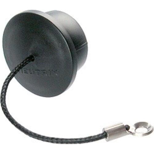 Swiss NEUTRIK SCM Cannon Socket Hard Plastic with Rope Dust Cap Cannon Waterproof Cover