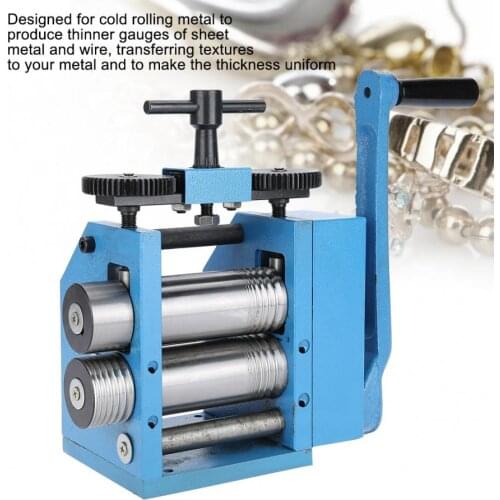 Manual Jewelry Rolling Mill Machine Combination Rolling Mill Machine Jeweler Making Tool Jewelry Tabletting Processing Equipment