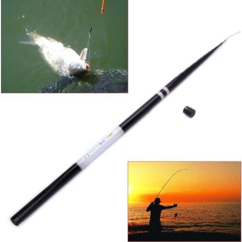 Fishing Rod 3.6-7.2m Fiberglass Ultra Light Telescopic Carp Outdoor Tackle