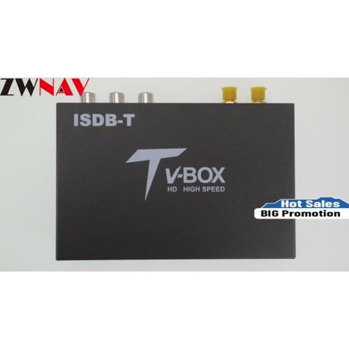 In Car Digital TV DVB-T MPEG-4 Digital TV Dual Tuner Receiver Box Tuner for Car for Android 4.4/5.1/6.0/7.1/8.0