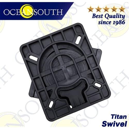 Oceansouth Titan Swivel 360 Degree Rotation Top Tough Polymers Suitable For Standard Boat Seats Fishing Boating