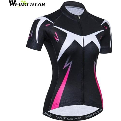 Weimostar 2019 Cycling Jersey Women Breathable Cycling Clothing Quick Dry Bicycle Clothes Pro Team Racing mtb Bike Jersey Shirt