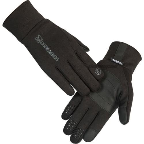 Winter Bike Riding Gloves Touch Screen Outdoor Hiking Trekking Sports Gloves Keer Warm Bicycle Racing Protective Gloves