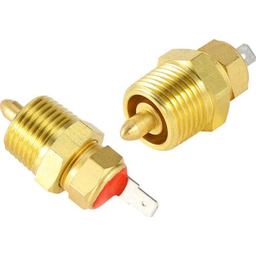 Gold 185 To 175 Degree Electric Engine 3/8" inch Cooling Fan Thermostat Switch Car Accessories
