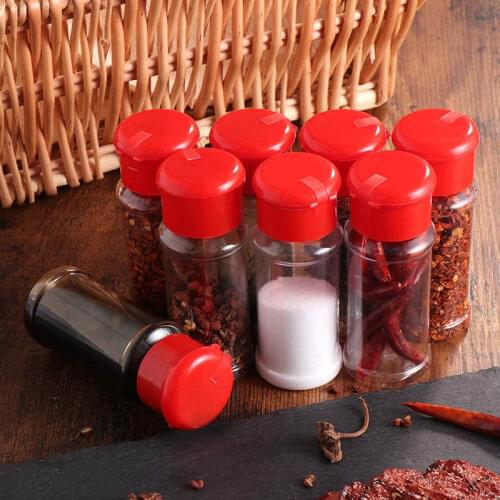 10/12/20pcs 100ml Salt Pepper Shakers Seasoning Powder Bottle Salt Storage Container BBQ Spice Pepper sprayer Kitchen Tools