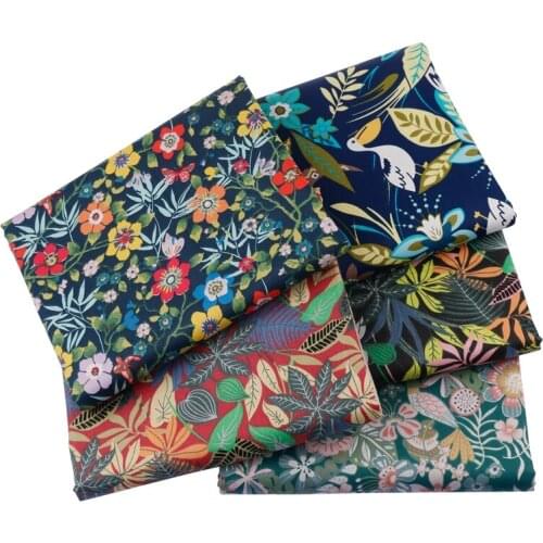 Aidremila 100% Cotton Fabric Kids Cotton Patchwork Cloth DIY Sewing Quilting Fat Quarters Material For Baby&Child By Meter