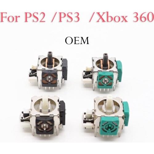 50pcs/lot OEM 3D Analog Joystick Sensor Module Potentiometer Replacement for XBOX 360/ PS2 Controller Repair
