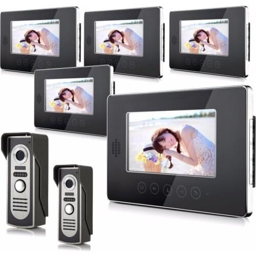 7 Inch Two Way Intercom System Video Door Phone