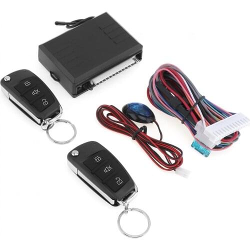 12V Car Alarm System Vehicle Keyless Entry System with Remote Control & Door Lock Automatically for Volkswagen