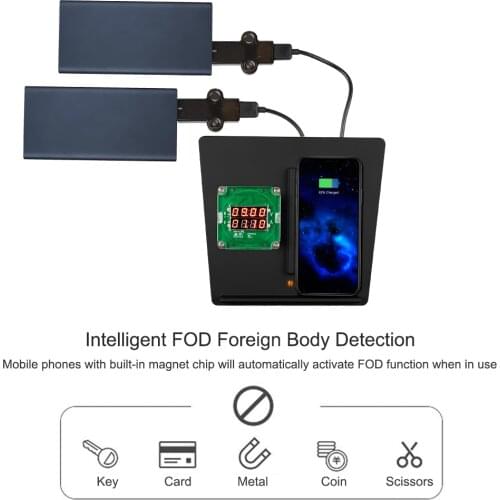 Car Fast Charger Wireless USB Charging Holder for Tesla Model 3