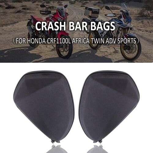 CRF1100L Motorcycle Frame Crash Bar Bags Tool Placement Travel Bag Toolkit FOR HONDA CRF 1100L AFRICA TWIN ADV ADVENTURE SPORTS