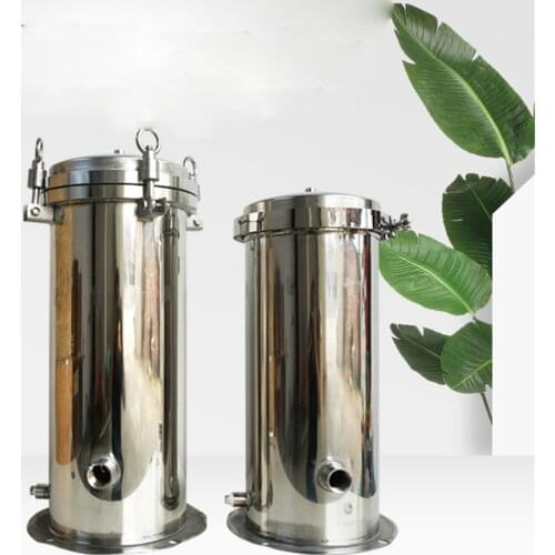 304 Stainless Steel Bag Filter Sewage Water Filter Diesel Gasoline Filtering Machine High Flow Precision Caliber 32mm/45mm/57mm