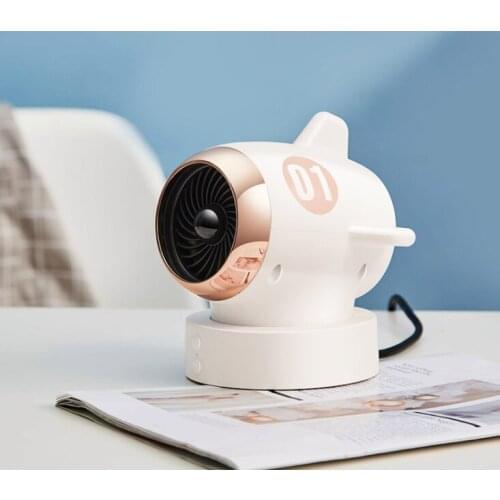 Creative new mini plane heater domestic cross-border gift customized swing table top mute heater