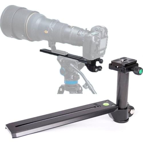 LVQ-250 Telephoto Zoom Lens Bracket Adapter Tripod Monopods With 1/4"- 3/8" inch for Bird Watching Lengthened
